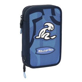 School Case with Accessories El Niño Bahia Blue 12.5 x 19.5 x 4 cm (28 Pieces) by El Niño, Pencil cases - Ref: S4308155, Pric...