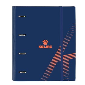 Raccoglitore ad anelli Kelme Navy blue Arancio Blu Marino (27 x 32 x 3.5 cm) di Kelme, Armadi schedari - Rif: S4308187, Prezz...