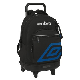 Cartable à roulettes Umbro Flash Noir (33 x 45 x 22 cm) de Umbro, Sacs à dos enfant - Réf : S4308233, Prix : 35,17 €, Remise : %