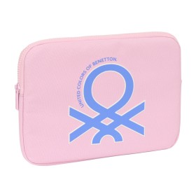 Custodia per Portatile Benetton Pink Rosa (31 x 23 x 2 cm) di Benetton, Borse e custodie per laptop e netbook - Rif: S4308245...