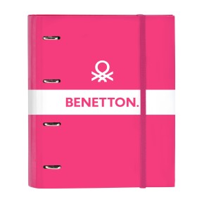 Raccoglitore ad anelli Benetton Raspberry Fucsia (27 x 32 x 3.5 cm) di Benetton, Armadi schedari - Rif: S4308256, Prezzo: 8,6...