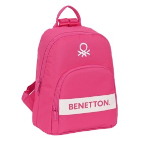 Sac à dos Casual Benetton Raspberry Fuchsia 13 L de Benetton, Sacs à dos loisir - Réf : S4308260, Prix : 13,53 €, Remise : %