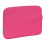 Laptop Cover Benetton Raspberry Fuchsia (34 x 25 x 2 cm) by Benetton, Bags and covers for laptops and netbooks - Ref: S430826...