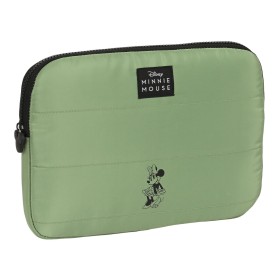 Capa para Portátil Minnie Mouse Mint shadow Verde militar (31 x 23 x 2 cm) de Minnie Mouse, Bolsas e capas para computadores ...