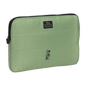 Funda para Portátil Minnie Mouse Mint shadow Verde militar 34 x 25 x 2 cm de Minnie Mouse, Bolsas y fundas para portátiles y ...