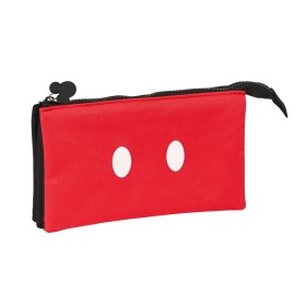 Dreifaches Mehrzweck-Etui Minnie Mouse Mint shadow Militärgrün (22 x 12 x 3 cm) | Tienda24 - Global Online Shop Tienda24.eu