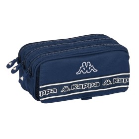 Trousse Fourre-Tout Triple Kappa Navy Blue marine (21,5 x 10 x 8 cm) de Kappa, Trousses - Réf : S4308310, Prix : 8,24 €, Remi...