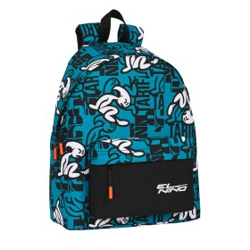 Mochila Escolar El Niño Ocean Negro Azul (33 x 42 x 15 cm) de El Niño, Mochilas infantiles - Ref: S4308315, Precio: 14,22 €, ...