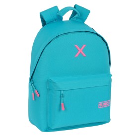 Laptop Backpack Munich munich basicos 31 x 41 x 16 cm Turquoise by Munich, Bags and covers for laptops and netbooks - Ref: S4...