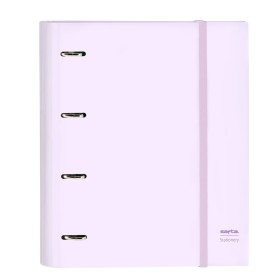 Ring binder Safta Lila Lilac (27 x 32 x 3.5 cm) by Safta, Filing cabinets - Ref: S4308336, Price: 11,02 €, Discount: %