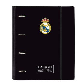 Raccoglitore ad anelli Real Madrid C.F. Corporativa Nero (27 x 32 x 3.5 cm) di Real Madrid C.F., Armadi schedari - Rif: S4308...