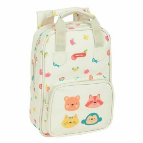 Sac à dos enfant Safta Cabecitas Crème 20 x 28 x 8 cm de Safta, Sacs à dos enfant - Réf : S4308426, Prix : 12,32 €, Remise : %