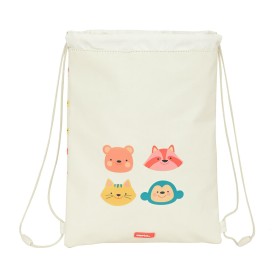 Bolsa Mochila con Cuerdas Safta Cabecitas Crema de Safta, Bolsas escolares - Ref: S4308427, Precio: 7,91 €, Descuento: %