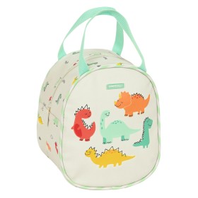 Sac glacière goûter Safta Dinos 19 x 22 x 14 cm Crème de Safta, Stockage des aliments - Réf : S4308431, Prix : 7,11 €, Remise...