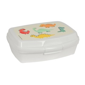 Boîte à Sandwich Safta Dinos 17 x 6 x 14 cm Crème de Safta, Boîtes à lunch - Réf : S4308435, Prix : 0,96 €, Remise : %