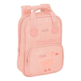 Mochila Escolar Safta Patito 20 x 28 x 8 cm Cor de Rosa de Safta, Mochilas infantis - Ref: S4308438, Preço: 12,32 €, Desconto: %