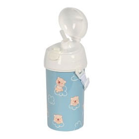 Botella con Tapa y Pajita Safta Baby bear Azul PVC 500 ml de Safta, Botellas de agua - Ref: S4308446, Precio: 6,13 €, Descuen...