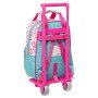 School Rucksack with Wheels The Bellies 20 x 28 x 8 cm Purple Turquoise White by The Bellies, Children's Backpacks - Ref: S43...