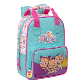 Cartable The Bellies 20 x 28 x 8 cm Violet Turquoise Blanc de The Bellies, Sacs à dos enfant - Réf : S4308458, Prix : 10,91 €...