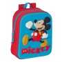 Schulrucksack Mickey Mouse Clubhouse 3D Rot Blau 22 x 27 x 10 cm von Mickey Mouse Clubhouse, Kinderrucksäcke - Ref: S4308480,...