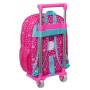 Mochila Escolar com Rodas Pinypon Azul Cor de Rosa 26 x 34 x 11 cm de Pinypon, Mochilas infantis - Ref: S4308498, Preço: 18,8...