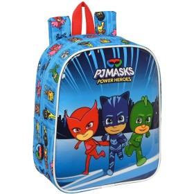 School Bag PJ Masks Blue 22 x 27 x 10 cm by PJ Masks, Children's Backpacks - Ref: S4308509, Price: 10,01 €, Discount: %