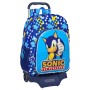 Cartable à roulettes Sonic Speed Bleu 33 x 42 x 14 cm de Sonic, Sacs à dos enfant - Réf : S4308530, Prix : 58,62 €, Remise : %