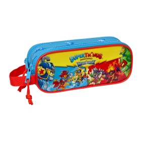 Portatodo Doble SuperThings Rescue force Azul 21 x 8 x 6 cm de SuperThings, Estuches - Ref: S4308552, Precio: 7,91 €, Descuen...