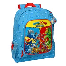 Mochila Escolar SuperThings Rescue force 32 x 42 x 14 cm Azul de SuperThings, Mochilas infantis - Ref: S4308553, Preço: 15,57...