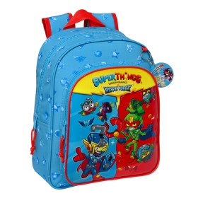 Cartable SuperThings Rescue force 27 x 33 x 10 cm Bleu de SuperThings, Sacs à dos enfant - Réf : S4308554, Prix : 12,39 €, Re...