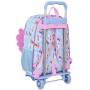 Schulrucksack mit Rädern My Little Pony Wild & free Blau Rosa 33 x 42 x 14 cm von My Little Pony, Kinderrucksäcke - Ref: S430...