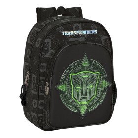 School Bag Transformers 26 x 34 x 11 cm Black by Transformers, Children's Backpacks - Ref: S4308669, Price: 13,79 €, Discount: %