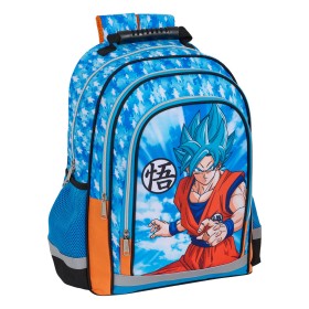 School Bag Dragon Ball Blue Orange 30 x 41,5 x 17 cm by Dragon Ball, Children's Backpacks - Ref: S4308688, Price: 17,57 €, Di...