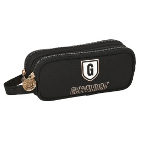 Trousse Fourre-Tout Double Harry Potter Bravery Noir 21 x 8 x 6 cm de Harry Potter, Trousses - Réf : S4308729, Prix : 7,91 €,...