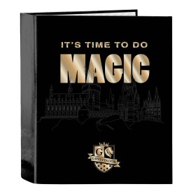 Ring binder Harry Potter Bravery Black A4 27 x 33 x 6 cm by Harry Potter, Filing cabinets - Ref: S4308732, Price: 5,53 €, Dis...