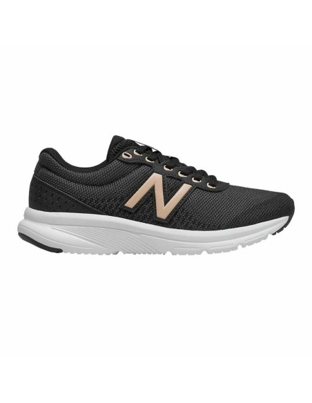 Running Shoes for Adults New Balance 411 v2 Black | Tienda24 Tienda24.eu