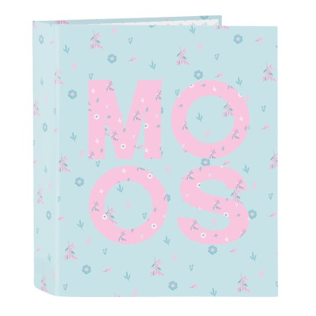 Carpeta de anillas Moos Garden Turquesa A4 27 x 33 x 6 cm de Moos, Archivadores - Ref: S4308768, Precio: 6,72 €, Descuento: %