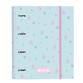 Ring binder Moos Garden 27 x 32 x 3.5 cm Turquoise by Moos, Filing cabinets - Ref: S4308769, Price: 11,89 €, Discount: %