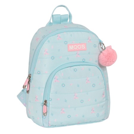 Mochila Moos Garden Mini Turquesa 25 x 30 x 13 cm | Tienda24 - Global Online Shop Tienda24.eu