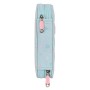 Double Pencil Case Moos Garden Turquoise 12.5 x 19.5 x 4 cm (28 Pieces) by Moos, Pencil cases - Ref: S4308779, Price: 18,50 €...