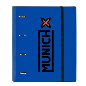 Reliure à anneaux Munich Submarine 27 x 32 x 3.5 cm Bleu électrique de Munich, Classeurs - Réf : S4308817, Prix : 15,55 €, Re...