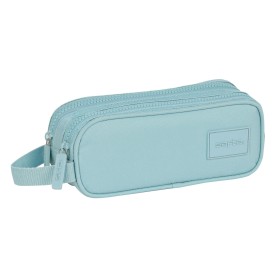 Portatodo Doble Safta Azul 21 x 8 x 6 cm de Safta, Estuches - Ref: S4308844, Precio: 10,47 €, Descuento: %