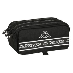 Dreifaches Mehrzweck-Etui Kappa 21,5 x 10 x 8 cm Schwarz von Kappa, Federmäppchen - Ref: S4308860, Preis: 14,87 €, Rabatt: %