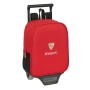 School Rucksack with Wheels Sevilla Fútbol Club Black Red 22 x 27 x 10 cm | Tienda24 - Global Online Shop Tienda24.eu