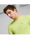 Camiseta de Manga Corta Hombre Puma Evostripe Verde | Tienda24 Tienda24.eu