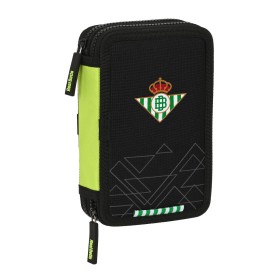 Astuccio Doppio Real Betis Balompié Nero Lime 12.5 x 19.5 x 4 cm (28 Pezzi) di Real Betis Balompié, Porta penne - Rif: S43089...