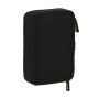 Plumier double Real Betis Balompié Noir Citron 12.5 x 19.5 x 4 cm (28 Pièces) de Real Betis Balompié, Trousses - Réf : S43089...