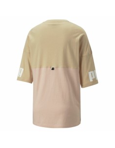 Maglia a Maniche Corte Donna Puma Colorblock Beige da Puma, T-shirt - Ref: S6464817, Precio: 20,24 €, Descuento: %