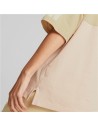 Damen Kurzarm-T-Shirt Puma Colorblock Beige | Tienda24 Tienda24.eu