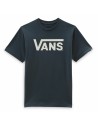 Camisola de Manga Curta Infantil Vans Classic Azul escuro | Tienda24 Tienda24.eu